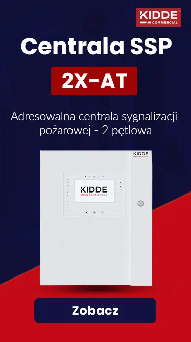 Baner Sectec- centrala ssp Kidde 2X-AT